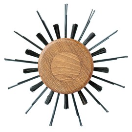 Sanby Industry MX-602 Roll Brush, MX (Nylon + Pig Hair) (Diameter 3.0 inches (75 mm), 26 Lines, Made in Japan)