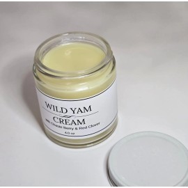 Unbranded Wild Yam Cream For Hormone Balance, 100% Natural, With Chasteberry & Red Clover