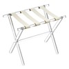 Sumerflos Acrylic Luggage Rack for Guest Room - Foldable Suitcase