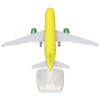 Aircraft Model Detachable Alighting Carriage Decoration Yellow Alloy Plane Model