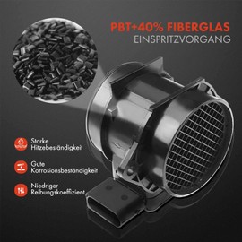 Frankberg Air Flow Meter Air Flow Meter Compatible with A2 8Z0 1.2L 1.4L 1.6L Petrol 2000-2005 Replace# 057906461AX