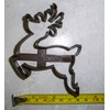 REINDEER JUMPING CHRISTMAS HOLIDAY SPECIAL OCCASION COOKIE CUTTER BAKING TOOL