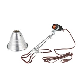 Dulton Aluminum Clip Lamp, S, Aluminum, Clip Lighting, Light Outlet, Photography, Work, Main Unit Length 13.8 inches (35 cm), Diameter 5.5 inches (14 cm), Cord Length: 70.9 inches (180 cm), Weight: