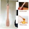 LABRIMP Honey Dipper Stick Wooden Honey Stirrer Multi-Purpose Stir Stick