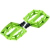 Dmr V6 Plastic Flat MTB Pedals - Green, CrMo Axle/Lightweight