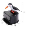 Jucaifu Little bird toothpick dispenser, creative push-type toothpick bird dispenser,