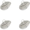 4 Pack Round Tea Strainer for Spout Inside, 1.52" Diameter,