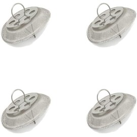 4 Pack Round Tea Strainer for Spout Inside, 1.52" Diameter, Stainless Steel, Kettle Spout Filter - Insert Inside Spout of Teapot