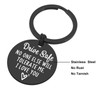 iJuqi Drive Safe Keychain Boyfriend Gift - Valentine's Day Gifts