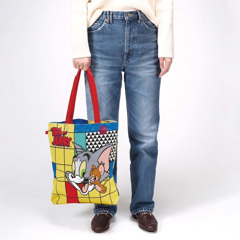 Skater TOON ZCTB1-A Canvas Tote Bag Tom & Jerry