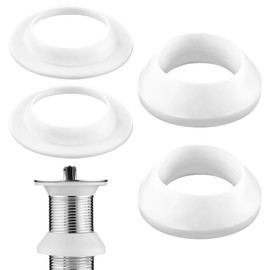 Tzwhwcx Drainage Seal, 2 Sets Universal Basin Drain Gasket, Thickened Silicone Seals Well, Bathroom Sink Drain Stopper Replacement Parts, Leak-Proof Seal Kit for Kitchen Sink Drain