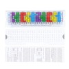 Guitar Scales Sliding Ruler,Guitar Pentatonic Sliding Ruler Plastic Multi Color