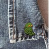 The Sad Frog Brooch Collar Pin Sad Kermit Enamel Pin