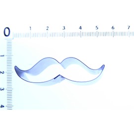 Moustache Sugarcraft Cutter - Stainless Steel - Small 44 x 13mm