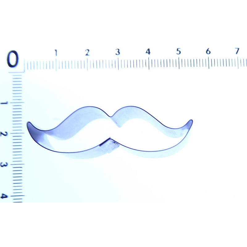 Moustache Sugarcraft Cutter - Stainless Steel - Small 44 x