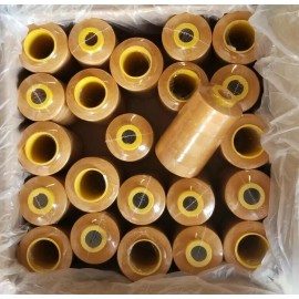 NICE FABRICS 50 Spools GOLD #716 Color Serger Sewing Machine Threads T27  S2 100% Polyester