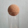 UUYYEO 2 Pcs Wooden Wine Cork Ball Stopper Plugs for