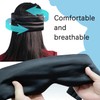Adjustable Silk Eye Mask,100% Full Shading to Block Light Interference,Allowing