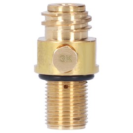 M18x1.5 Thread CO2 Cylinder Refill Adapter Pin Valve Converter Accessories for Soda Maker