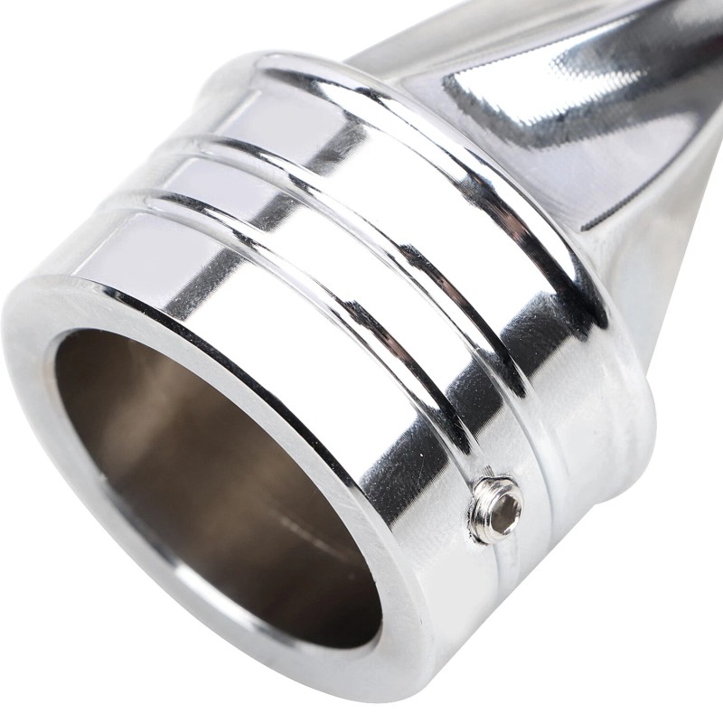 Unbranded Chrome Front Axle Nut Covers For Harley Road King