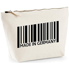 Hippowarehouse Made in Germany printed make up cosmetic wash bag 18x19x9cm