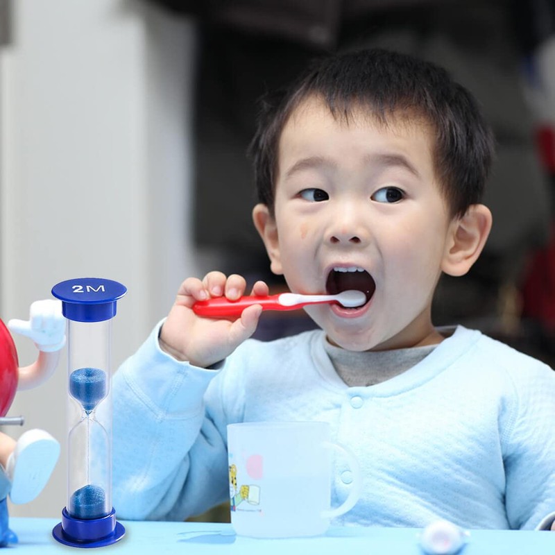 SuLiao 2 Minute Sand Timer for Kids, Colorful Hourglass Clock
