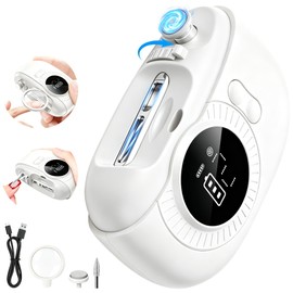 Electric Nail Clipper 3 in 1 Electric Nail Trimmer with Polishing & Filer