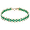 Firstmeet Gorgeous Handmade Glass Beads Choker Necklace Vintage Bohemian Court-style