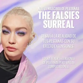 Mascara De Pestañas The Falsies Surreal Color Very Black 10ml Maybelline