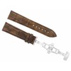 Ewatchparts 22mm Leather Watch Band Strap Compatible With Montblanc 4810