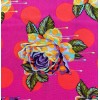 Tula Pink Curiouser PWTP 161 Painted Roses Daydream polka dots
