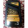 WARRIOR TITANIUM NITRIDE HIGH SPEED STEEL DRILL BIT SET 62281  FACTORY SEALED