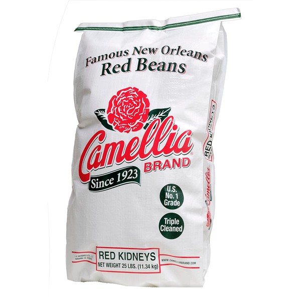 Camellia Brand Red Kidney Beans Dry Beans, 25 Pound Bag