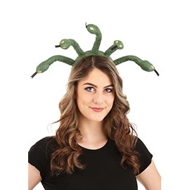 Elope Medusa Headband Accessory, Green