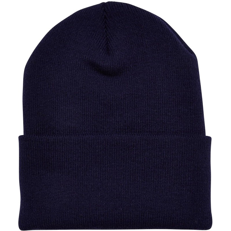 Flexfit Unisex Yp Classics Thinsulate Cuffed Beanie Hat, navy