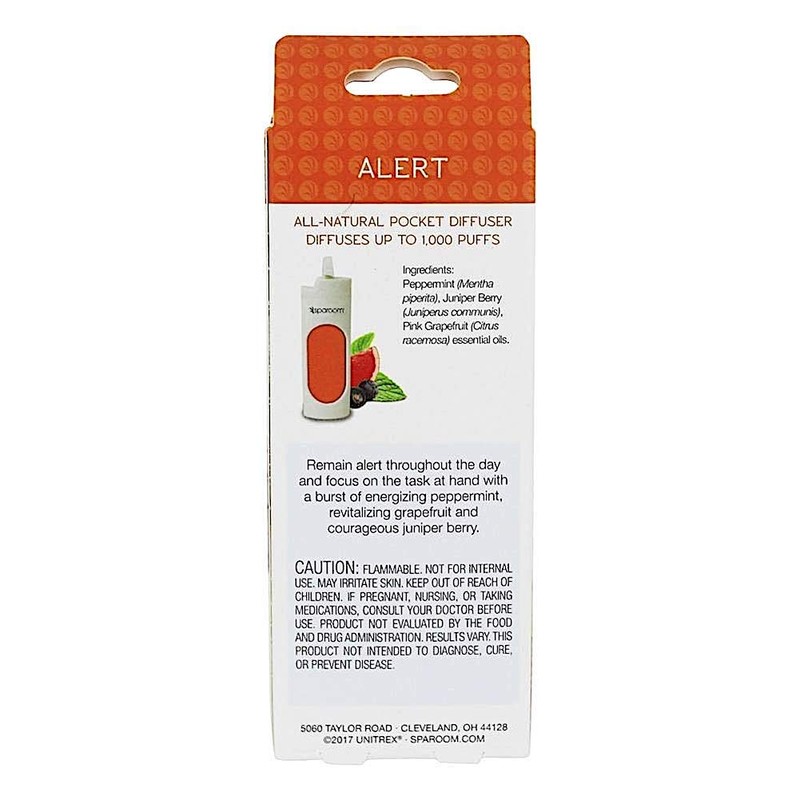 SpaRoom - Pocket Aroma Personal Diffuser Alert