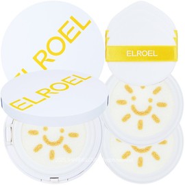 2025 Eloel Pangpang Big Sun Cushion S9 Season 9 (1 main product + 2 refills) / 2025 엘로엘 팡팡 빅 선쿠션 S9 시즌9 본품1개 + 리필2개