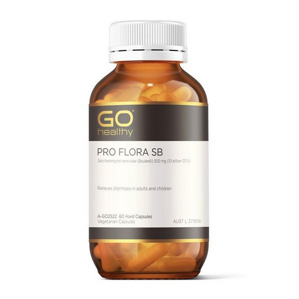 GO Healthy Pro Flora SB 60 Vege Capsules (Expiry 02/2024)