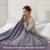 Heated Blanket Full Size, Super Soft Cozy Upgraded Flannel Electric