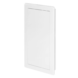 Awenta 6 x 12 Inch Access Panel for Drywall/White ABS Plastic Wall Access Door with Flap Cover/Utility Service Hatch for Plumbing, Electrical, HVAC/Easy Install Service Panel