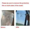 Reusable Face Shields with Glasses Frame. Anti-fog Reusable Face Shields