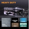 Jerax tools M35 HSS 7/8 Inch Step Drill Bit, Single