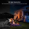 ANRAN 4G LTE Wireless Solar Security Camera,2k HD Video,Outdoor Waterproof,Sim