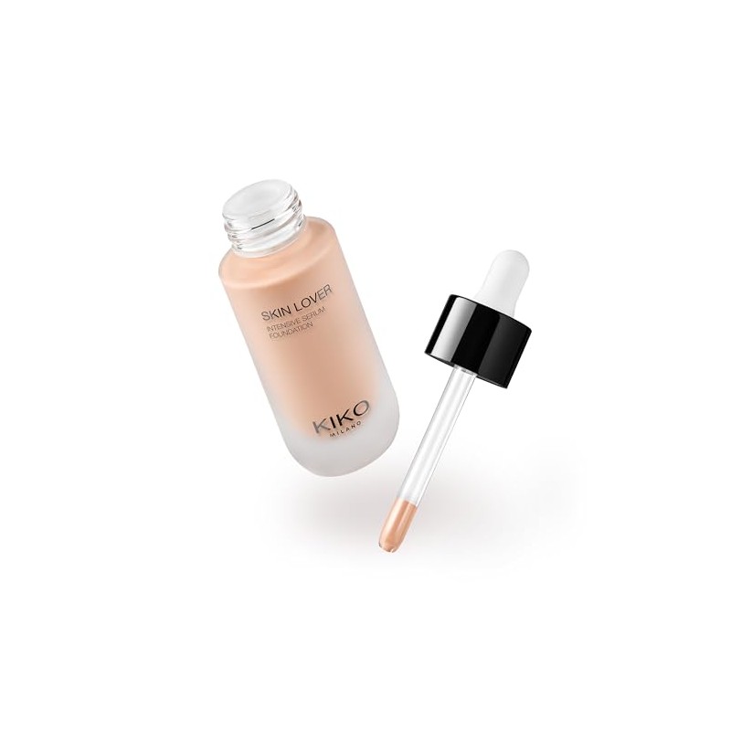 KIKO Milano Skin Lover Intensive Serum Foundation 2WR, Feuchtigkeitsspendende Serum-Foundation