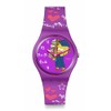 Swatch Gent Biosourced Unisex Watch Casual Plastic Purple Quartz Waterproof