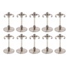 ANGGREK Doll Stand, Action Figures Stand Flexible 10pcs for Collection