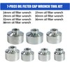 Socpuro 7 Pcs Oil Filter Wrench Socket Set, 3/8 inch