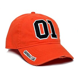 General Lee 01 Good Ol' Boy Unisex-Adult Applique Embroidered Hat -One-Size Orange