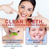 Yejoby 2PCS-SP-6 Whitening Toothpaste, Teeth Whitening, Enamel-Safe, Fluoride-Free, Fresh Mint,