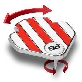 PuttBANDIT Alignment Golf Ball Marker (red)